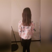 Bluza dziewczęca z suwakiem, rozmiar 128