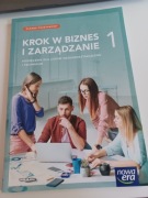 Krok w biznes i zarządzanie. Podręcznik. Klasa 1.Liceum i technikum.
