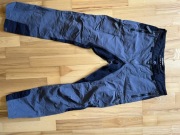 SPODNIE TREKKINGOWE NORHEIM 40 WOMEN stalowo czarne 84-88 pas