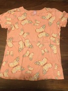 Bluzka z motylkami, 116-122, bawełna