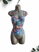 H&M Top-bustier w kwiaty S