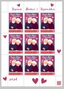 Limitowana edycja Poczty Polskiej - Mój znaczek- Dzień Babci i Dziadka Ark 