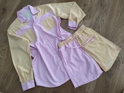 Dwuczęściowa piżama damska pidżama koszula szorty 36 S 