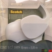 Biały podajnik Scotch Elephant C43 + taśma Scotch Magic