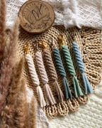 Brelok makrama handmade boho prezent