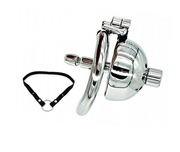 Mały pas cnoty Chastity cage Stalowy dilator + Pasek  oring 50mm