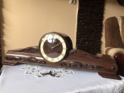 Zegar kwadransowy VEDETTE 1953 Westminster gigant lwie łapki wył. noc loft