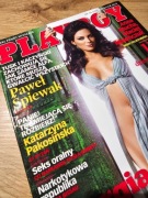 Playboy 4 (208) kwiecień 2010 - Georgia Karabinis, Chantal Hanse