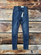 Noisy May damskie spodnie jeansowe z wysokim stanem skinny rozmiar EU 26/30