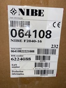 Pompa powietrzna NIBE 2040 16 kw oraz jednostka wewnętrzna vvm 310