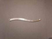 Męska srebrna bransoletka Lacoste 21cm