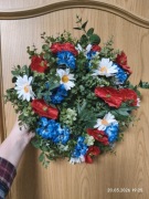 Wianek maki chabry rumianki