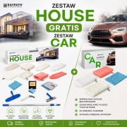 ZESTAW DO SPRZĄTANIA DOMU + GRATIS ZESTAW DO AUTA RAYPATH WYPRZEDAŻ 