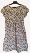 Urocza sukienka z płótna bawełnianego. Kappahl rozmiar 38