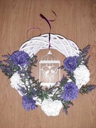 Wianek wiklinowy dekoracyjny