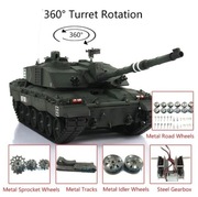 Heng Long 3908 Challenger 2 czołg RC 1/16 2.4 GHz PRO STEEL