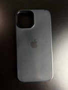 Etui iPhone 13 pro silicone case black czarny midnight