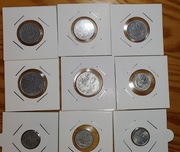 Stare polskie monety PRL (9 sztuk)