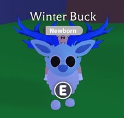ROBLOX ADOPT ME Winter Buck RIDE