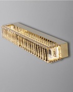 Kryształowy złoty kinkiet Nova Luce Aurelia