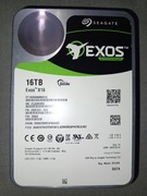 SEAGATE --> 16TB --->7200 obr --->SATA-3 ----->MAŁY PRZEBIEG