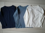 Bluzki bawełniane hm 110/116