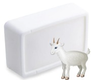 Baza mydlana glicerynowa biała z kozim mlekiem bez SLS