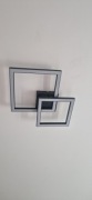 lampa sufitowa plafon led kwadrat kwadraty ledowa 
