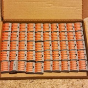 Szybko-złączka 0,2-4mm2 pieciokrotna pięć kabli 