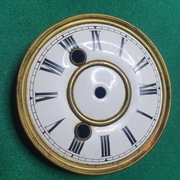 Tarcza porcelanowa 12 cm. do mechanizmu zegara
