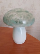 Szklana lampka Muschroom  na ledy