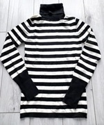 Sweter z golfem w paski Sinsay nowy (xs) 34 