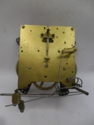 STARY MECHANIZM ZEGARA KOMINKOWEGO BEZ SYGNATURY ŁADNY