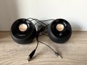 Głośniki komputerowe Creative Pebble czarne USB 2.0 minijack 3,5 mm