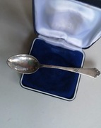 łyżka do kawioru srebro Szwecja vintage