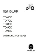 Instrukcja Obsługi New Holland TD 60 D, TD 70 D, TD 80 D, TD 90 D, TD 95 D