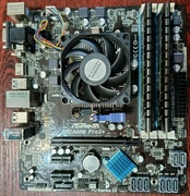 Płyta główna ASRock FM2A88M Pro3+ +QuadCore AMD A10-5800K 3,8GHz+4GB RAM