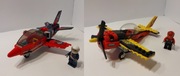 LEGO City 60177 Odrzutowiec pokazowy + 60144 Samolot wyścigowy - 2 w 1