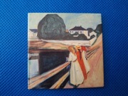 Magnes na lodówkę Dziewczęta na moście Edvard Munch