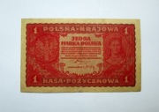 1 Marka Polska 1919 r.  seria M