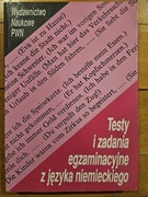 Testy i zadania egzaminacyjne z języka niemieckiego