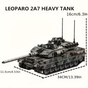 Czołg Leopard 2A7 Klocki konstrucyjne 1199 sztuk 
