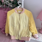 Bluza Bershka XXS bomberka kanarkowy