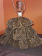 Suknia ,ubranko dla lalki barbie