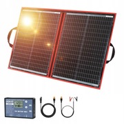 PANEL SŁONECZNY Solar KEMPING Mobilny 80W 12V USB