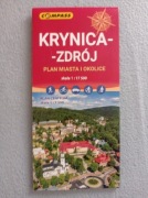 Krynica Zdrój i okolice mapa 2023