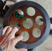 Tarcza hamulcowa case 885 xl 114622C2