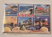 Magnes na lodówkę USTKA Morze Bałtyckie Mielno Kołobrzeg Sopot Hel (1K)