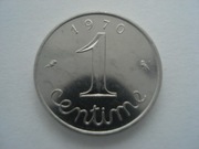 Francja 1 centim 1970