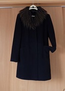 Modema Bellandi PŁASZCZ KASZMIR WEŁNA rozm. 36 38 S M